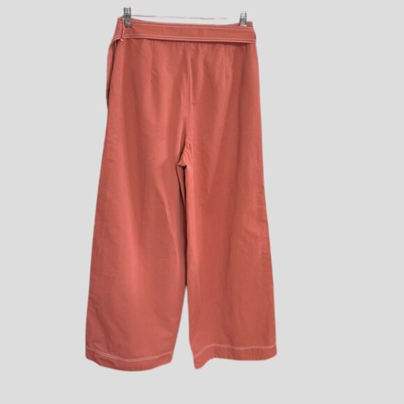 Minkpink Charnley Wide Leg Pants with Tie Waist Trousers - Picture 8 of 16